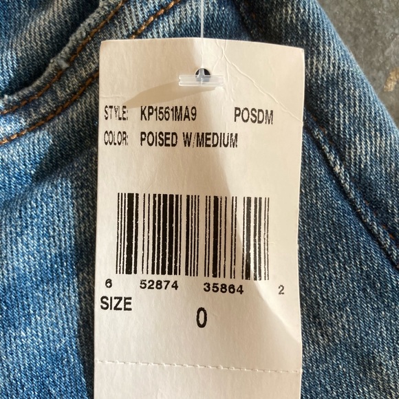 Kut from the Kloth size 0 high rise RACHAEL FAB Ab MOM JEAN - Picture 7 of 12